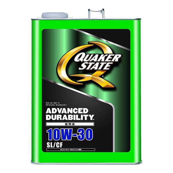 QUAKER STATE アドバンスト デュラビリティ エンジンオイル 4L