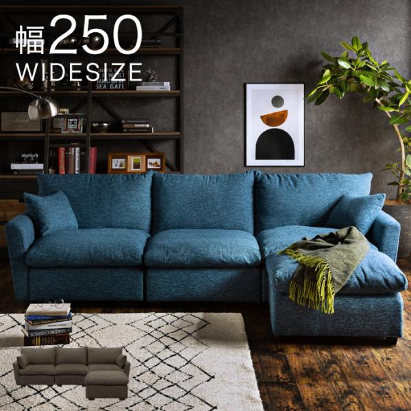 最終値下げ】3人掛けソファ L字ソファ