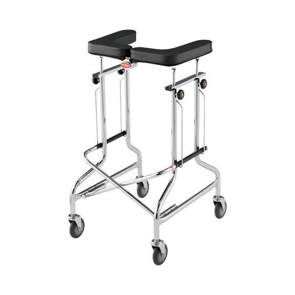 【良品】【送料無料】アルコー1型　歩行器　星光医療器製作所　リハビリ 星光医療器 アルコー1S型 100415（介護 歩行器 歩行訓練 歩行補助