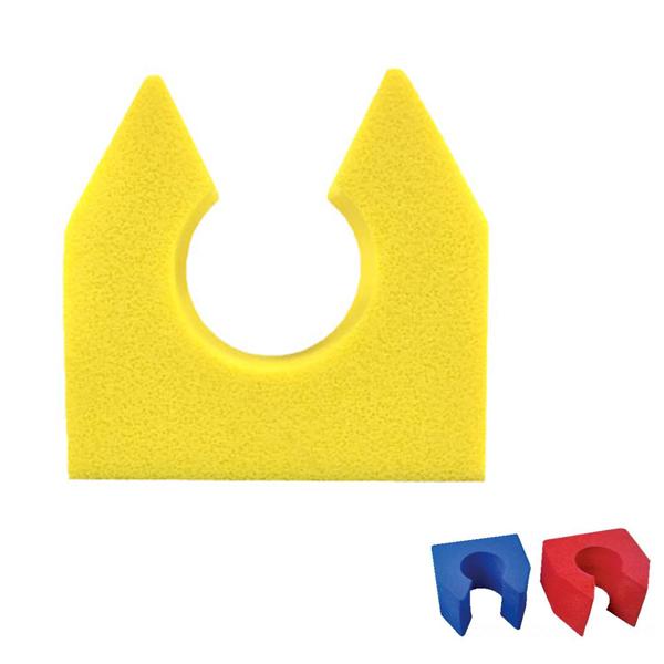 ●サイズ／4.8×5.2×3cm●杖適応サイズ径／16〜25mm●重さ／2g●材質／EVA●生産国／日本●カラー／イエロー　レッド　ブルー●メーカー品番／　イエロー:DZ-EVAH-003　レッド:DZ-EVAH-004　ブルー:DZ-EV...