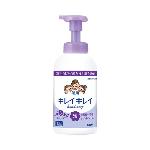 ハンドソープ 薬用 泡タイプ 業務用 キレイキレイ薬用泡ハンドソープ 550mL フローラルソープの香り  ライオンハイジーン 手指 殺菌 消毒 介護 介護用品