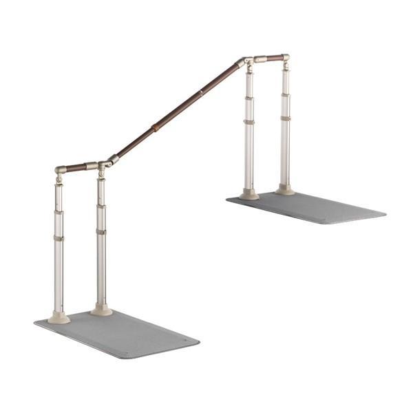 安寿 アットグリップ手すり 150cm ※引き取り限定 アロン化成 安寿 ATTOGRIP（アットグリップ）AT-C-E1050 870-150 片側