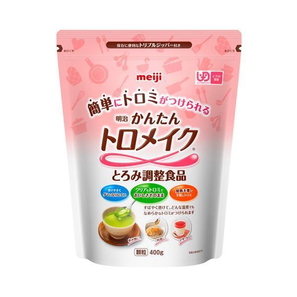 他サイト： 介護食品 とろみ調整 嚥下補助 明治 かんたんトロメイク 400g 介護用品の商品画像