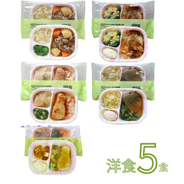 介護食 冷凍 洋食 5種×1個 HG 日東ベスト ムース食 やわらか食 嚥下食 介護食品 ミキサー食 おかず  (代引き不可)