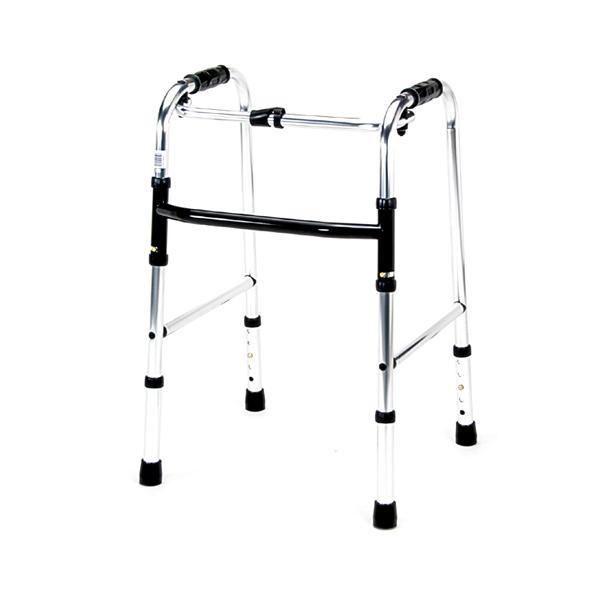 ●サイズ／　幅48.5×奥行44×高さ65〜75（5段階／2.5cm）cm　ハンドル内幅：36.5cm●重さ／2.1kg●材質／フレーム：アルミ●最大使用者体重／100kg●標準機能／折りたたみ（自立不可）●生産国／中国●メーカー品番／HK...