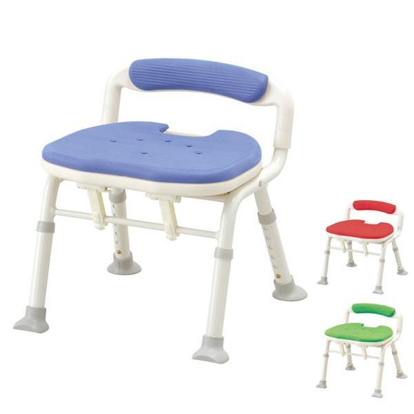 【新品】プロ推奨シャワー椅子　アロン化成 安寿 コンパクト　洗いやすいU字溝 アロン化成 シャワーチェア 介護用風呂椅子 安寿 コンパクト折りたたみ