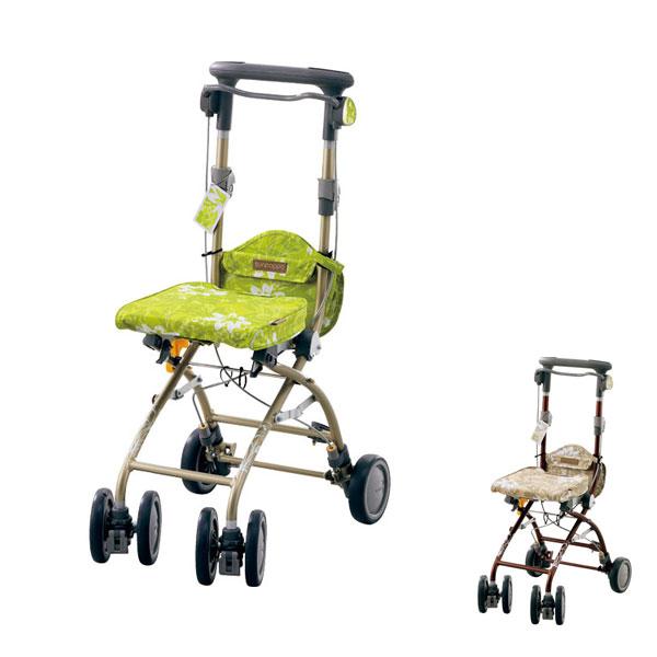 シルバーカー おしゃれ 安寿 さんぽっぽ アロン化成 (手押し車