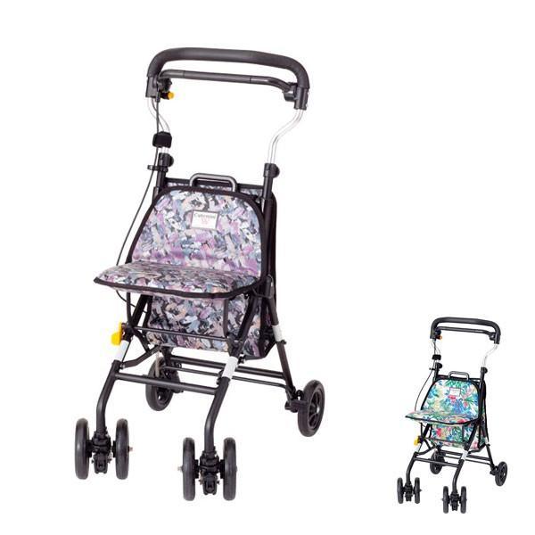 Cutemini シルバーカー 折りたたみ式 Amazon | キュートミニW フラワー (象印ベビー) (シルバーカー