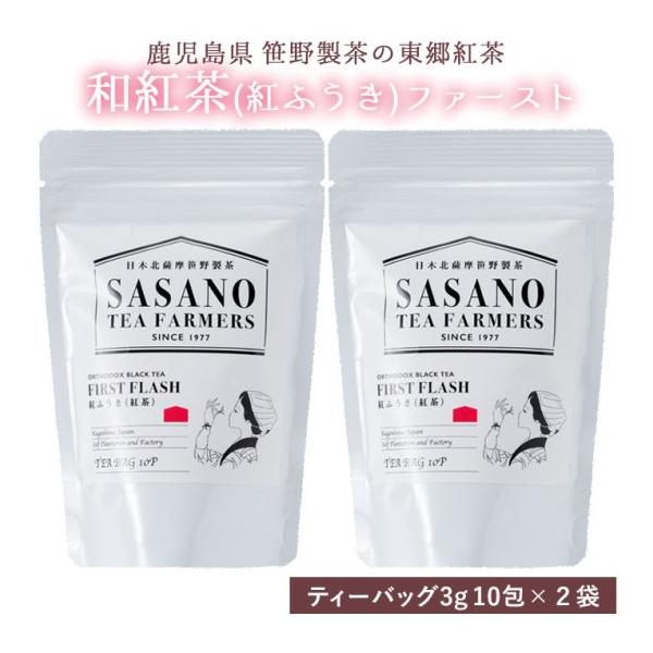 和紅茶 べにふうき 紅茶 ファースト (ティーパック) 3g×10包 2袋 国産 鹿児島茶 ティーバッグ 鹿児島県 敬老の日 産地直送 お取り寄 贈り物
