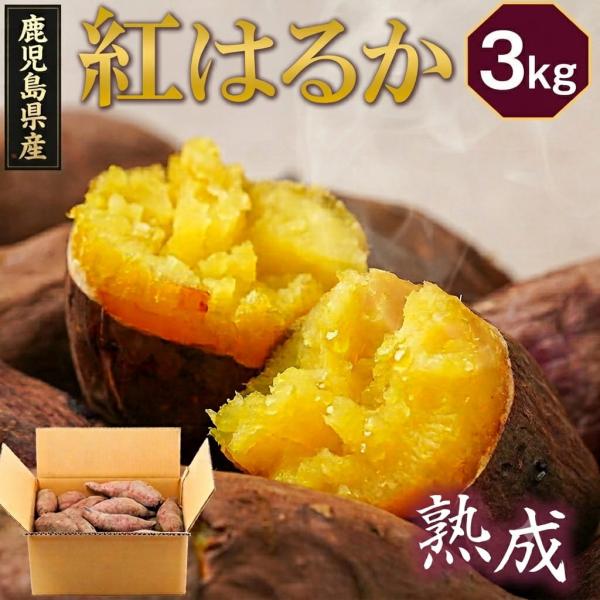 早期予約！ 鹿児島県産 紅はるか 3kg さつまいも サツマイモ 野菜 食品 産地直送 産直 鹿児島県 産地直送 お取り寄せ ギフト プレゼント 贈り物 送料無料
