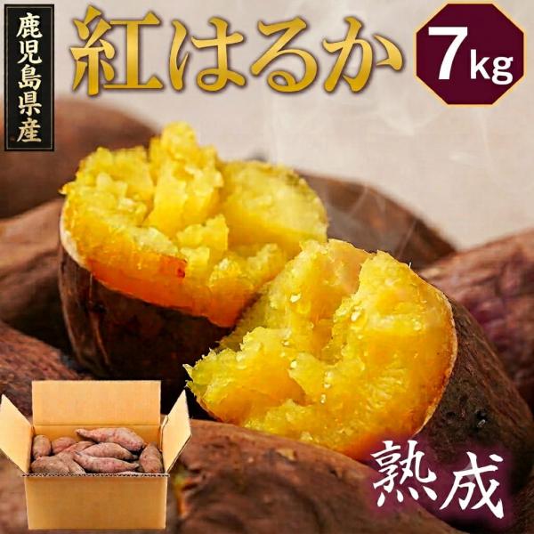 早期予約！ 鹿児島県産 紅はるか 7kg さつまいも サツマイモ 野菜 食品 産地直送 産直 鹿児島県 産地直送 お取り寄せ ギフト プレゼント 贈り物 送料無料