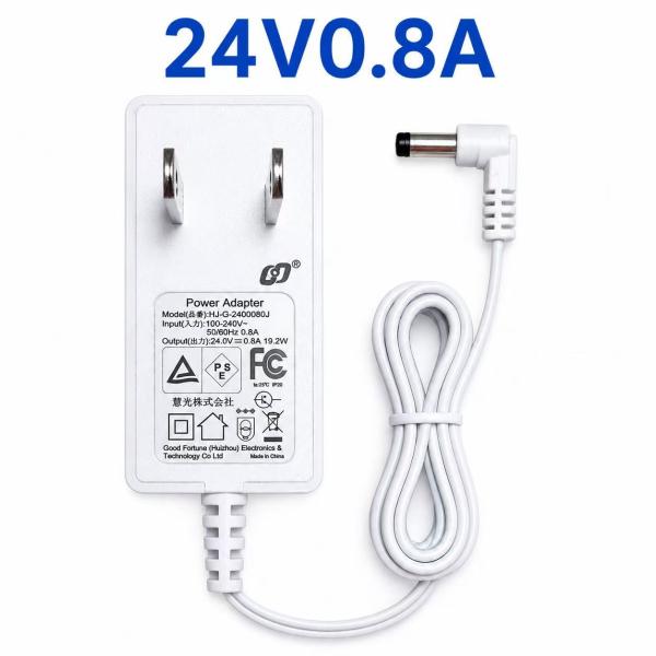 �d���A�_�v�^�[ DC24V 0.8A /2A �d���e�ʑI�� AC�A�_�v�^�[ AC100V�`240V��DC24V�ϊ��A�_�v�^�[ �ψ��� ���{�K�iPSE [24V-XA] ���i�摜3