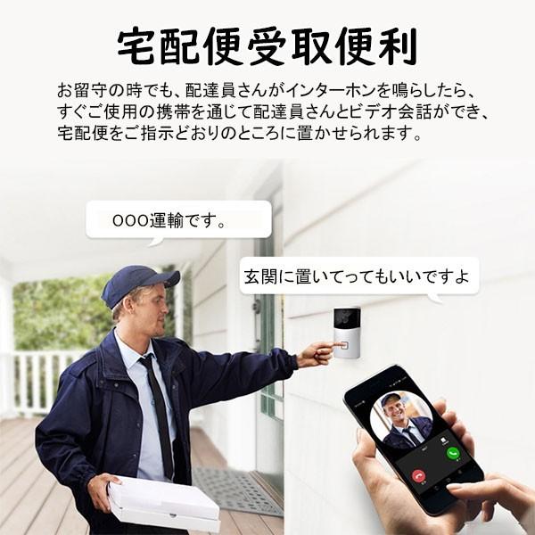 インターホン スマホ遠隔通知 ワイヤレスドアホン Wifi ネットワークインターホン 防犯カメラ 電池式 スマホで来客対応 ビデオドアホン Ubell Buyee Buyee Japanese Proxy Service Buy From Japan Bot Online