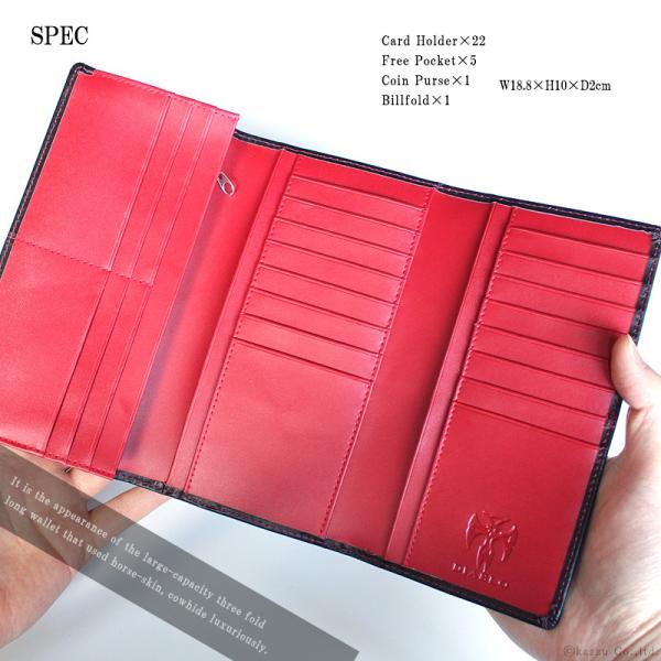 三つ折り財布 メンズ 長財布 馬革 牛革 レザー 大容量 カード多収納 財布 Diablo Ka 917 Buyee Buyee Japanese Proxy Service Buy From Japan Bot Online