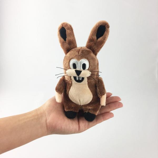 クルテク ぬいぐるみ（S）うさぎ17cm【チェコ製 マスコット