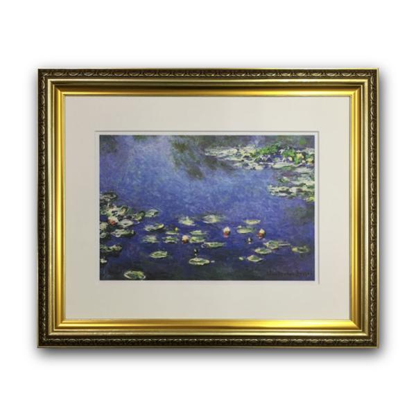 Raffinart】クロード・モネ「睡蓮」［575mm × 490mm］｜Claude Monet