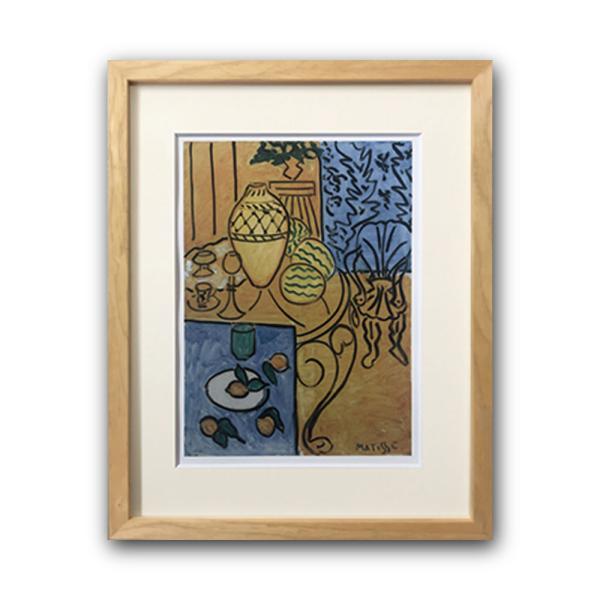 Raffinart】アンリ・マティス「Interior in Yellow and Blue,1946