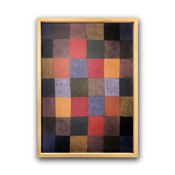 【Raffinart】パウル・クレー「New Harmony,1936」［530mm × 730mm］｜Paul Klee アートポスター 額装込【受注生産品】【発送までに 約7-10営業日】
