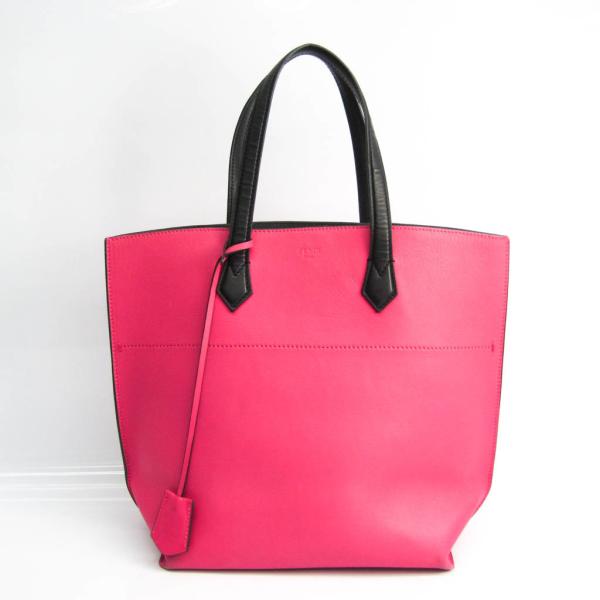 FENDI ショッピングトート　ピンク Fendi Pink Leather Tote Bag ref.1462466 - Joli Closet