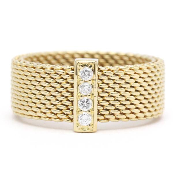 S*a様 ティファニーK18 ダイヤモンドピークリング