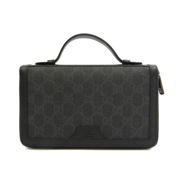 GUCCI　ショルダーバッグ　リザード　2way クラッチバッグ　ブラック elady-ys_bf559712