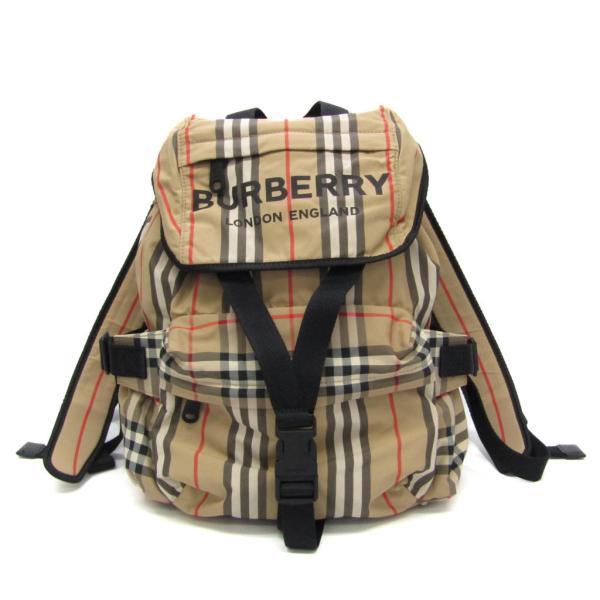 BURBERRY KIDS ナイロンリュック Burberry Kid's Check Nylon & Leather Backpack | Saks Fifth
