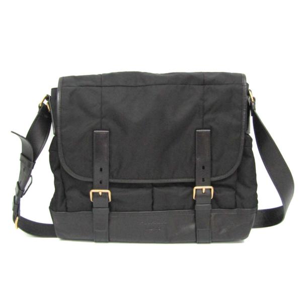 プラダ メッセンジャーバッグ テスートナイロン レザー 黒 プラダ(Prada) テスート メンズ,レディース ナイロン,レザー