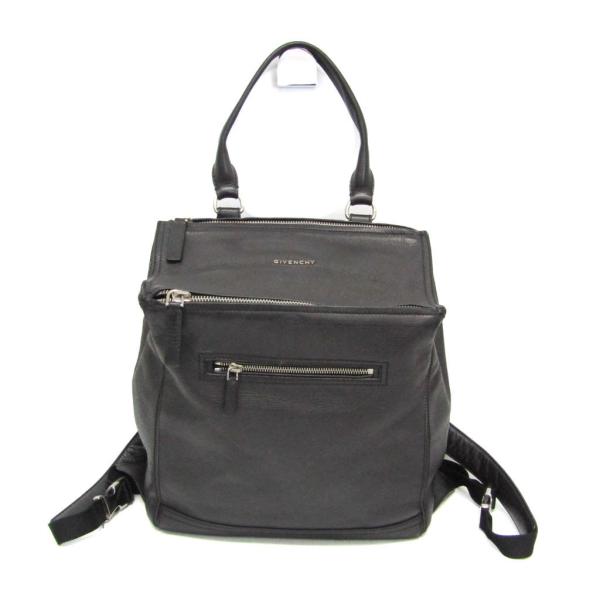 【美品】ジバンシー パンドラ ショルダーバッグ レザー ブラック GIVENCHY PANDORA(ジバンシィ パンドラ) バッグ・カバン