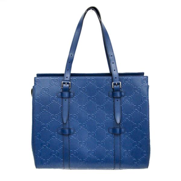 GUCCI グッチ GGエンボス トート 625774 メンズ レザー