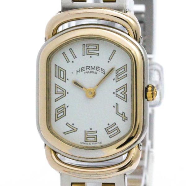 エルメス時計/極極美品ラリー/新品仕上げ正常稼働品/レディース HERMES】エルメス『ラリー』RA1.240 レディース クォーツ 1週間保証