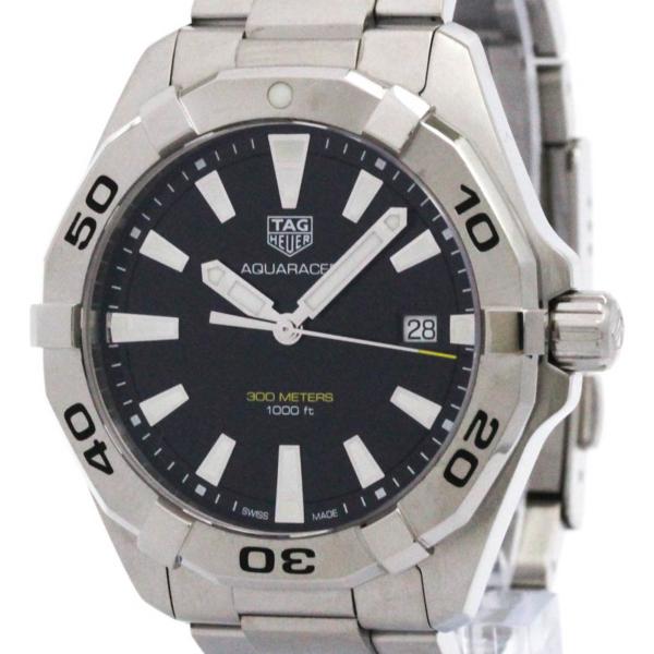 TAG Heuer アクアレーサー　WBD1110 新品)TAG HEUER タグ・ホイヤー アクアレーサー 300m ブラック 41mm