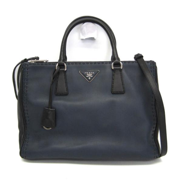 PRADA ブラック レザー サピアノ BN2274 PRADA（プラダ） ガレリア CITY CALF BN2274 レディース レザー