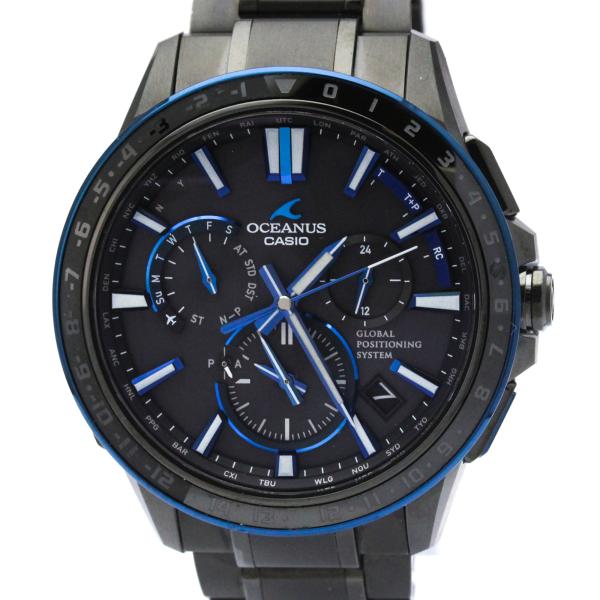 CASIO（カシオ） オシアナス GPS 電波 ソーラー チタン メンズ 時計