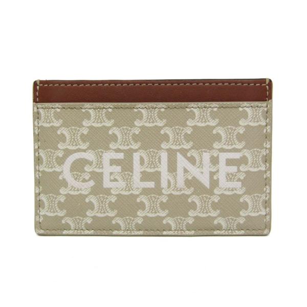 CELINE（セリーヌ） トリオンフ 10B702CLY PVC レザー カードケース