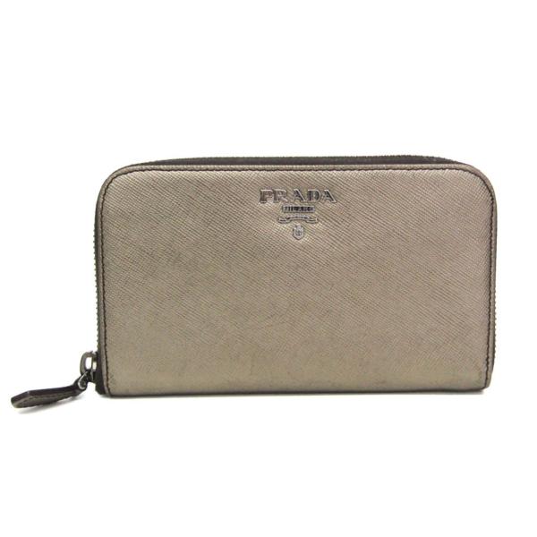 PRADA（プラダ） サフィアーノ メタル ラウンドジップ財布 1M1157