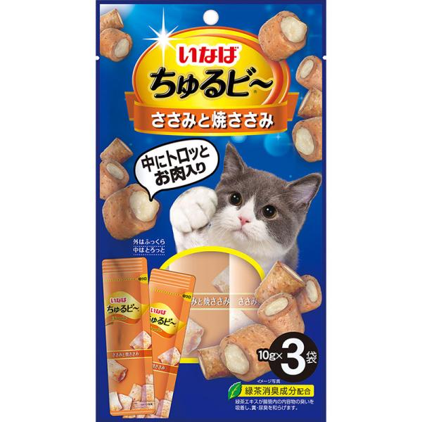 いなばペットフード いなば ちゅるビ〜 ささみと焼ささみ