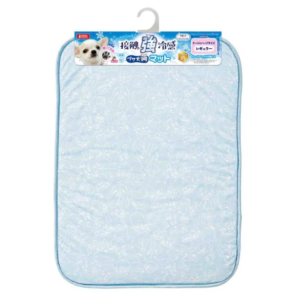 接触強冷感ブサ犬マット レギュラー マルカン 熱中症対策 ひんやり