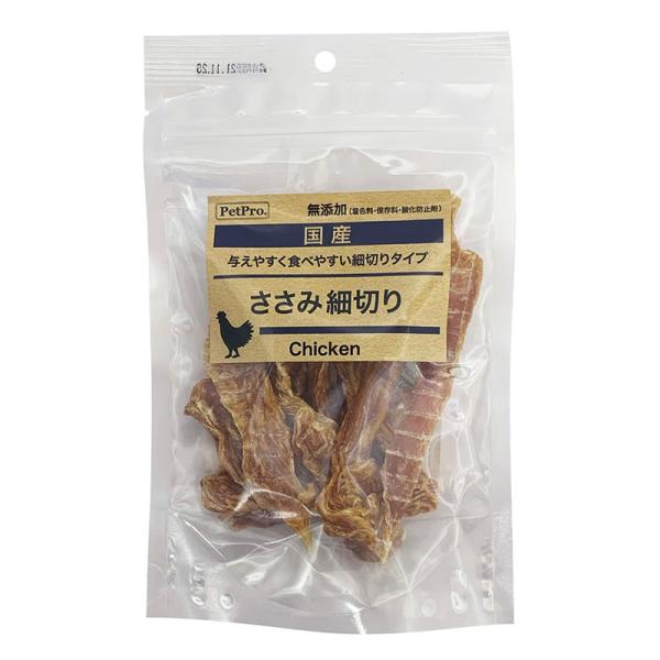 ペットプロジャパン ペットプロ 国産おやつ 無添加ささみ細切り