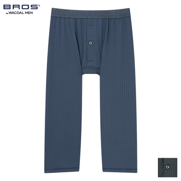 ワコール Wacoal ブロス BROS メンズ 下着 男性用 一枚でも着用できる ステテコ sarumata 股引 ももひき 前開き足首丈 GT6236
