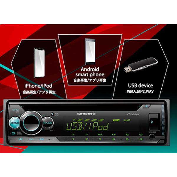 在庫処分 パイオニア carrozzeria CD チューナーメインユニット DEH-3