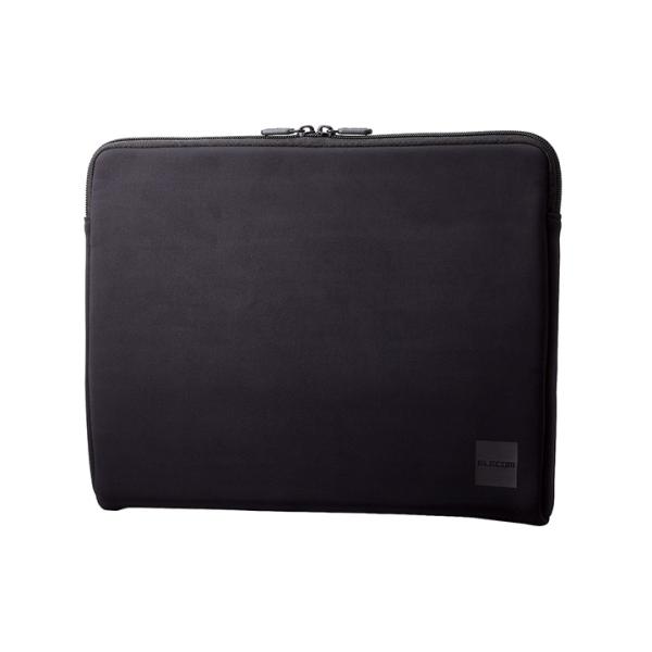 エレコム ノートPC ケース スリムインナーケース 13.3inch-14.0inch ノート パソコン ケース カバー 薄型 ファスナーケース 衝撃吸収 ブラック BM-IBTHF03BK