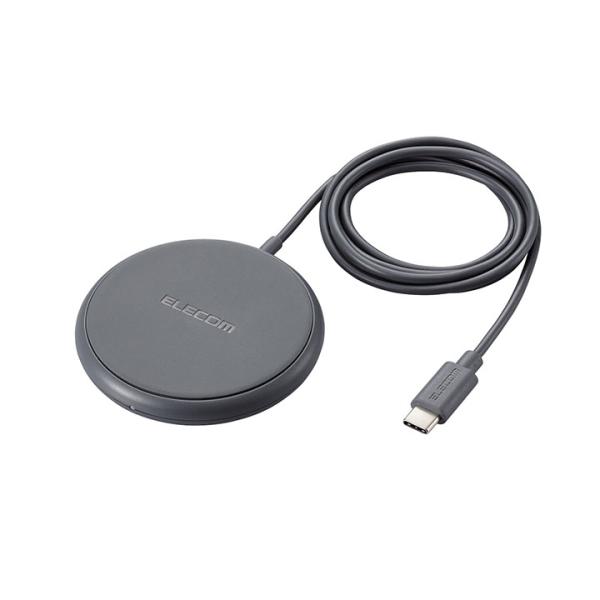 ELECOM（エレコム） Qi規格対応 ワイヤレス 充電器 ケーブル一体型 5W