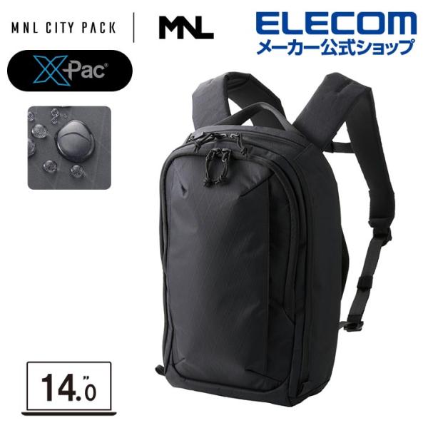 ELECOM エレコム バックパック 14inch 14L MNL CITY PACK LITE X