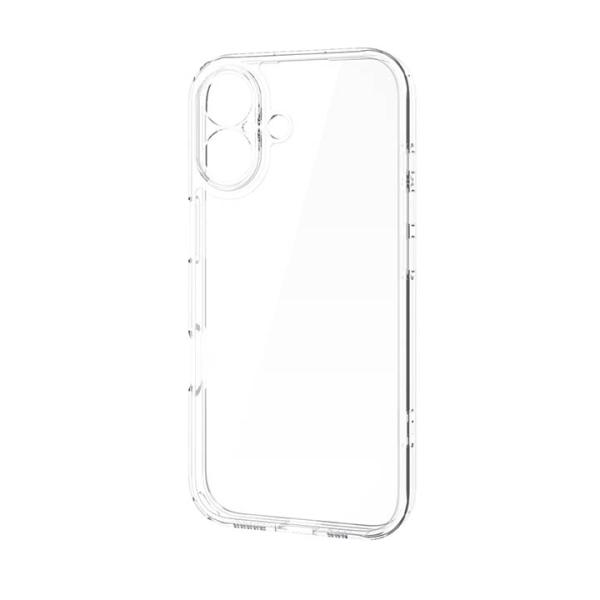 エレコム iPhone 17 用 ハイブリッドケース 極限 メタルステッカー付 iPhone17 ハイブリッド ケース カバー クリア  ELECOM PM-A25AHVCKKCR
