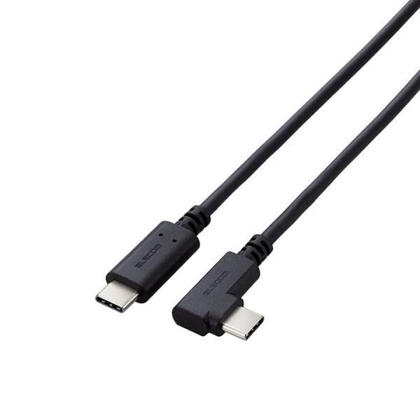 ELECOM（エレコム） USB Type-C ケーブル やわらか L字コネクタ タイプ