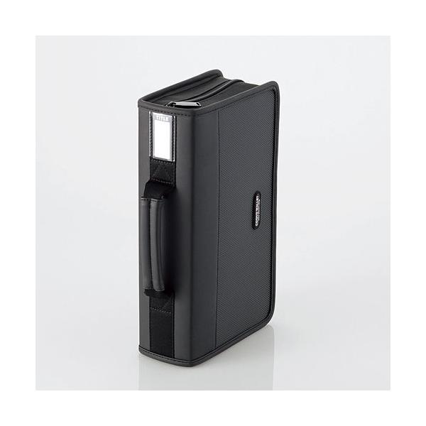 本棚や机周りに縦置きもできる自立タイプ。大量のCD/DVDをコンパクトに収納できるファスナーケース。関連キーワード：エレコムダイレクトショップ エレコムダイレクト エレコム elecom