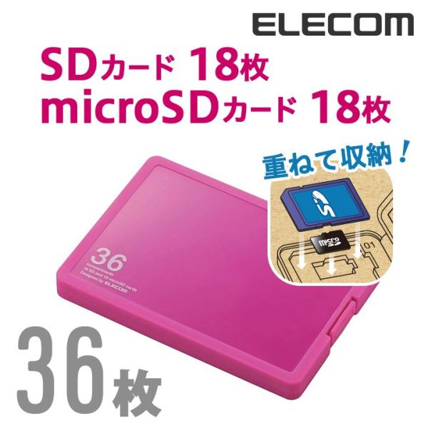 新品！ エレコム SD メモリーカード8GB (5枚) 楽天市場】エレコム SD/microSDカードケース（プラスチック