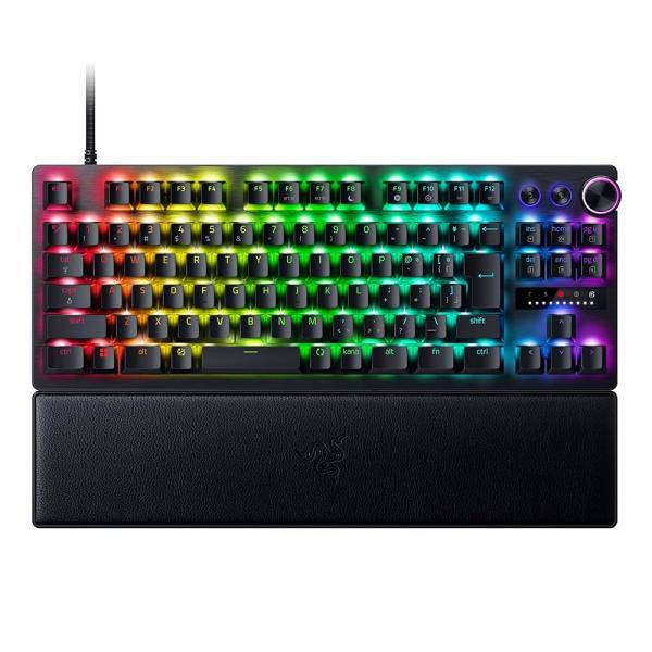 他サイト： 【30日保証/新品/即納】ラピッドトリガー 搭載 Razer レイザー Huntsman V3 Pro Tenkeyless JP 調整可能なアクチュエーション搭載の商品画像