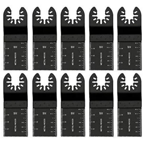 マルチツール 替刃 10セット 振動鋸刃 ブレード カットソー ボード  木材  マルチツール用 ゼットソー お得な使用頻度の高い替刃セット