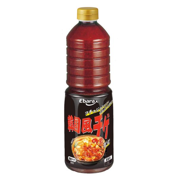 韓国風チゲの素 1L エバラ 業務用 大容量 調味料 プロ仕様 鍋 鍋つゆ スープ キムチ チゲ鍋 キムチチゲ 韓国料理